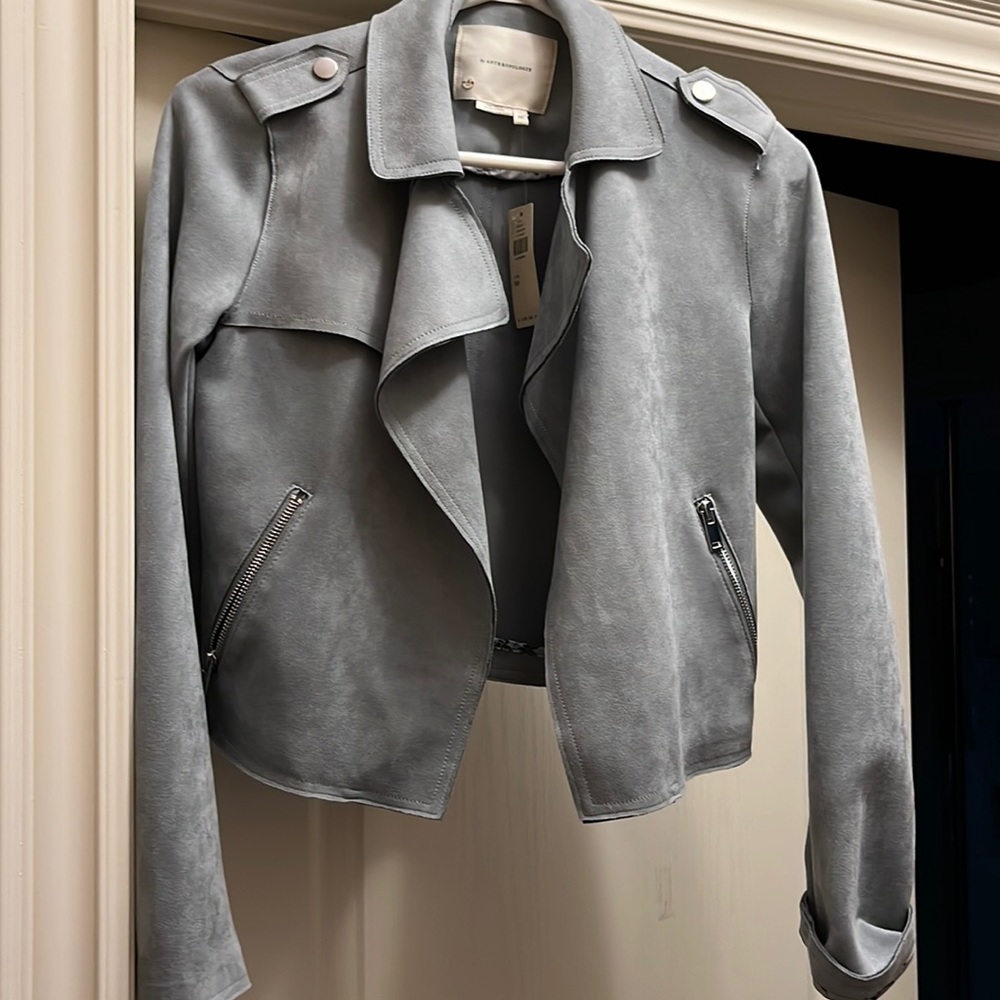 By Anthropologie light blue jacket NWT